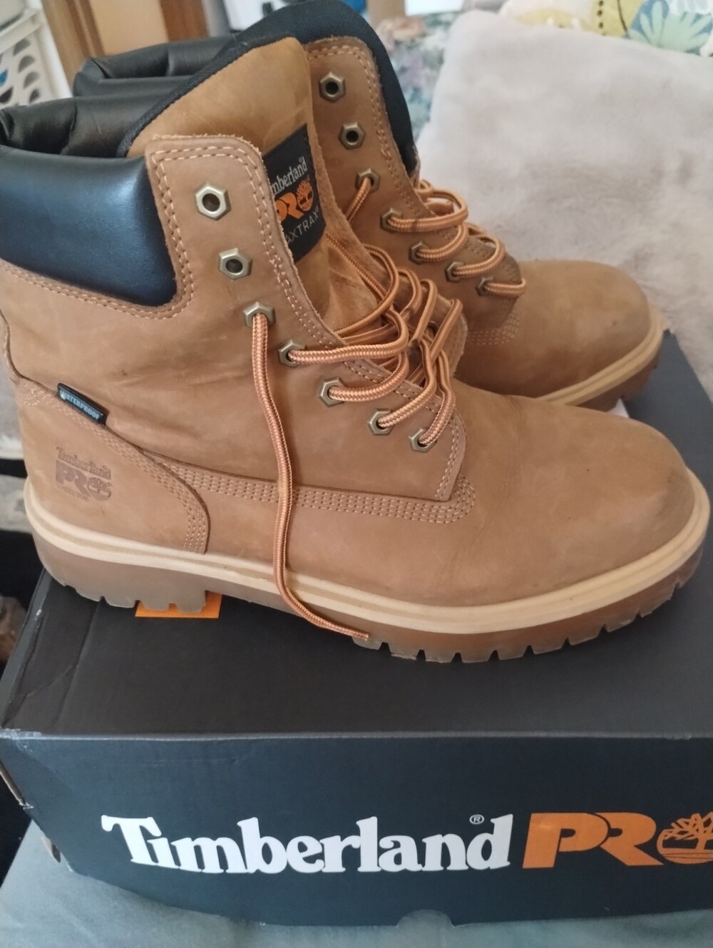 Mens Timberland Steel Toe Water Resistant Insulated High Top Work Boots Sz 11m